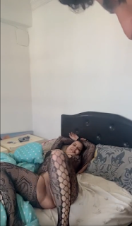 Vücut çoraplı dolgun karının premium sex yayını Kadın